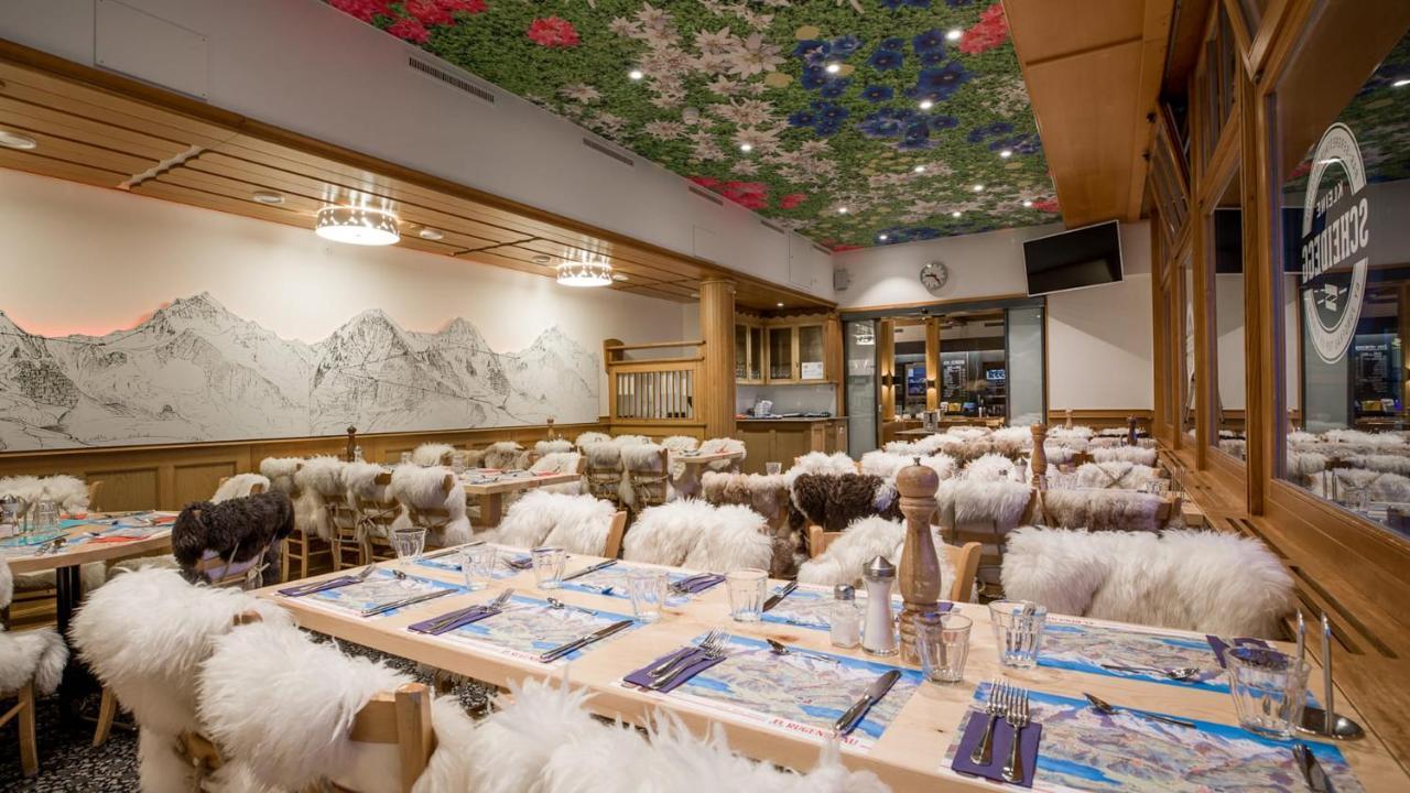 Lodge Bergrestaurant Kleine Scheidegg Buitenkant foto