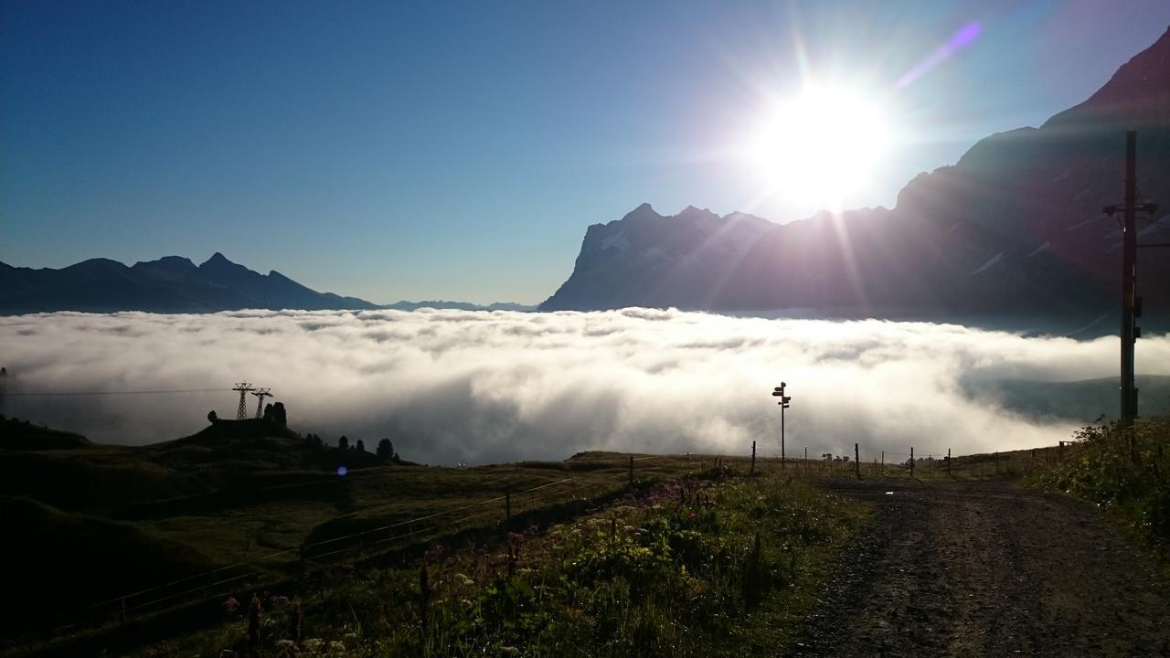 Lodge Bergrestaurant Kleine Scheidegg Buitenkant foto